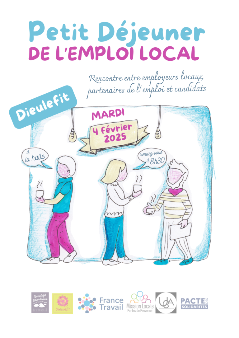 Petit Déjeuner de l’Emploi Local le mardi 4 février à Dieulefit